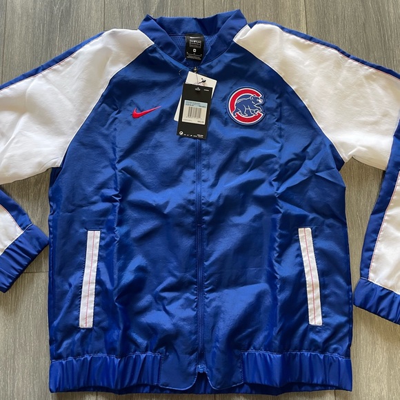 Nike Jackets \u0026 Coats | Nike Womens Chicago Cubs MLB Baseball Jacket | Color: Blue/Purple | Size: L | Belleresell's Closet